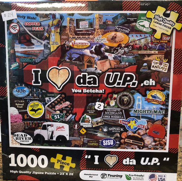 I Love da U.P. Puzzle